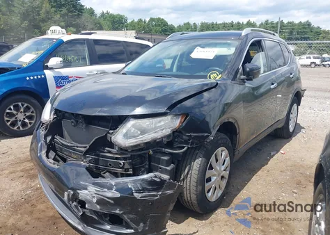 2016 Nissan Rogue S z USA, uszkodzony, nr VIN KNMAT2MV3GP627094